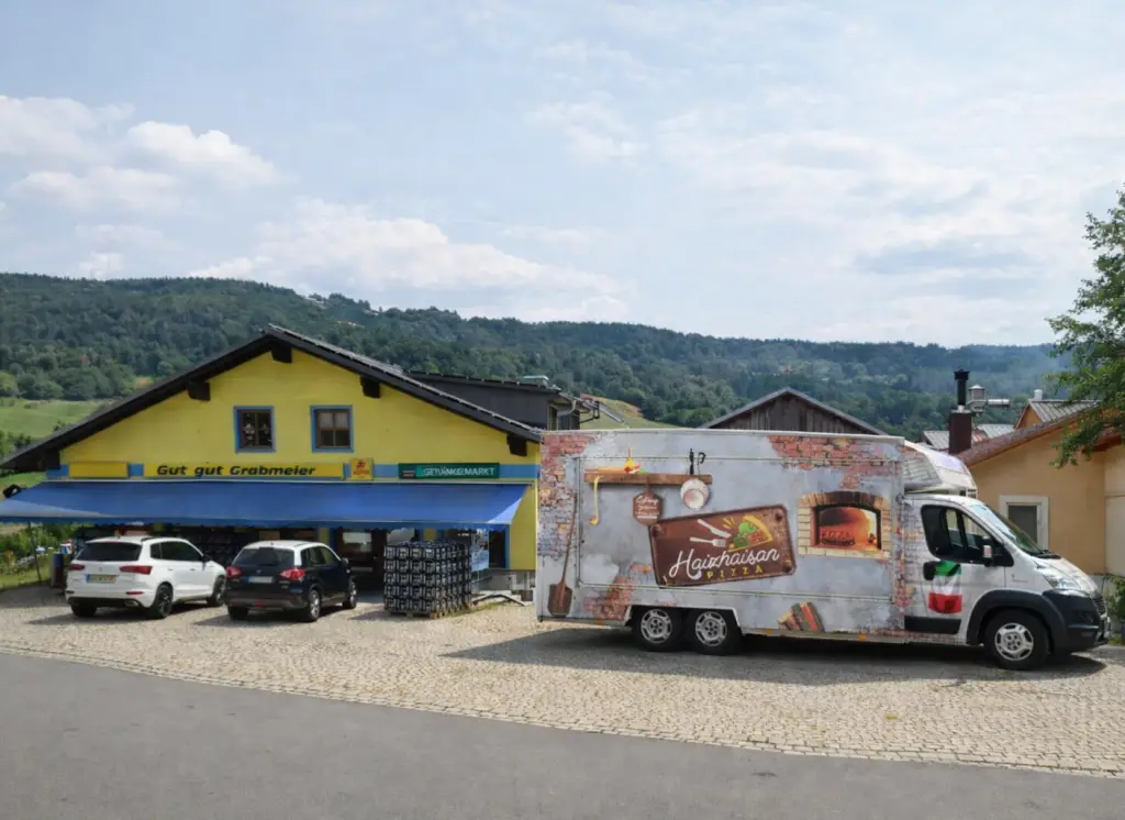 Pizzawagen – Standort Grainet
